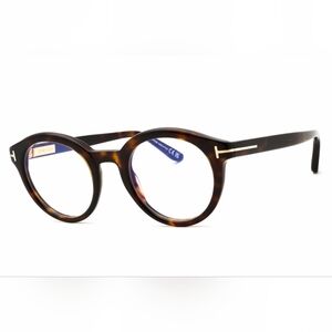 NWT, Tom FordFT6061-B, Dark Havana/Clear Lens, Size50X23X145.